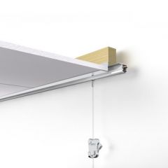 stas u-rail alu 200 cm +installatiekit 